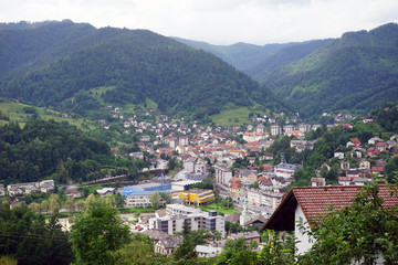 Fototapeta premium View of Idrija
