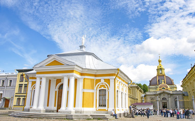 La Fortaleza de San Pedro y San Pablo, San Petersburgo, Rusia