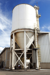 sugar cane industrial mill processing plant in Brazil