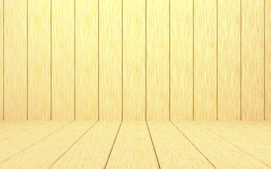 Light wooden tile background 3d render