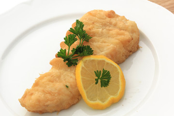 poisson citron et persil