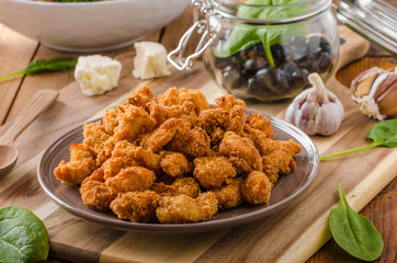 Chicken delicious homemade popcorn