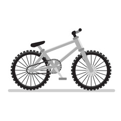 Naklejka premium Mountain bike icon