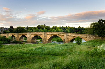 Old Arch Bridge at Dusk