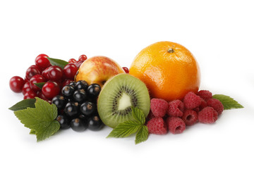 fruits isolated