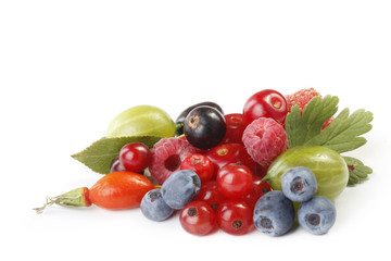 berries isolated