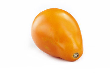orange tomato isolated