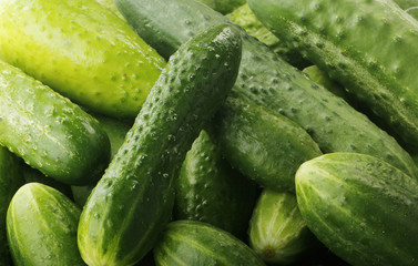cucumbers background