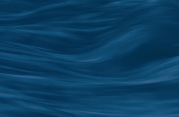 weicher Wellen-Hintergrund dunkelblau - obrazy, fototapety, plakaty