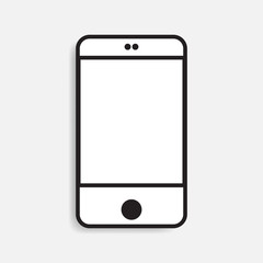 smartphone icon vector illustration