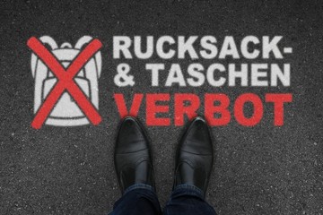 th l rucksack taschen verbot I