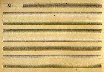 Fototapeta premium music booklet or notes paper sheet music