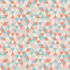 Triangle vector pattern. Mosaic background