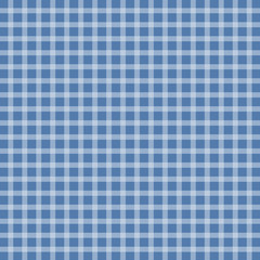 Blue picnic checkered tablecloth