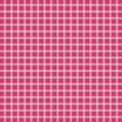Pink picnic checkered tablecloth