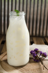 cold milk