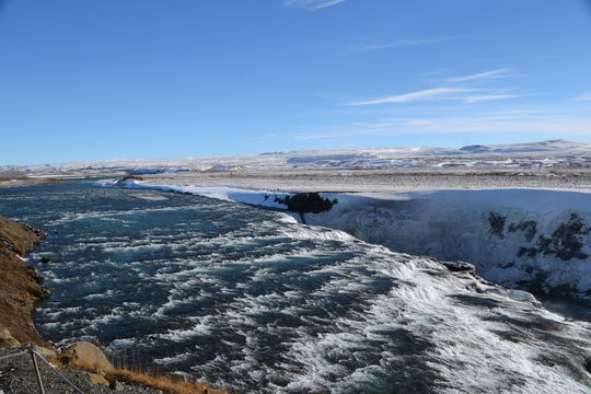 Fototapeta WOdospad / Islandia