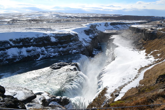 Fototapeta WOdospad / Islandia