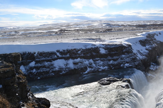 Fototapeta WOdospad / Islandia