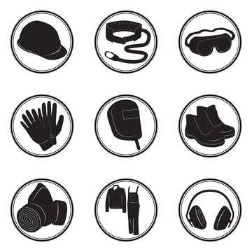 Personal Protective Equipment Icons