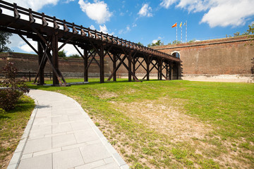 Castle courtyard