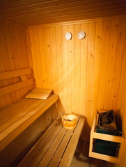 Obraz na płótnie Canvas Wet sauna