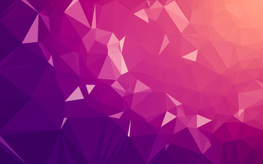 Abstract low poly background, geometry triangle