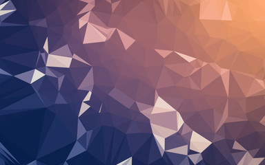 Abstract low poly background, geometry triangle