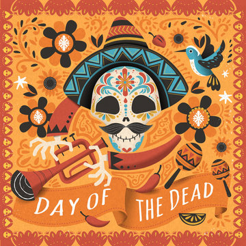 Day Of The Dead Poster