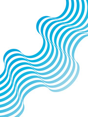 波の模様（縦）