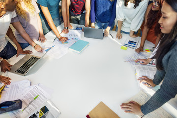 Student Classmate Friends Understanding Study Concept