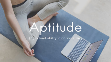 Aptitude Natural Human Ability Graphic Concept