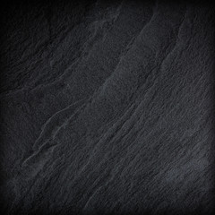 Dark grey black slate background or texture.