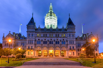 Fototapeta na wymiar Connecticut State Capitol