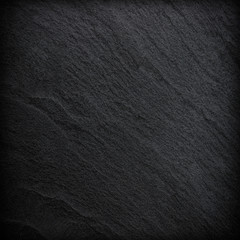 Dark grey black slate background or texture.
