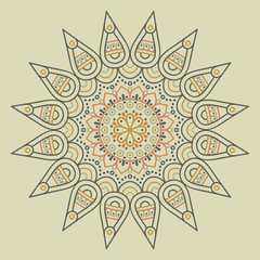 Vector indian Mandala