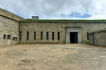 Fototapeta na wymiar Fort Trumbull - New London, Connecticut