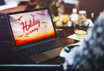 Summer Beach Holiday Vacation Summertime Concept