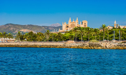 Spain Majorca Palma Cathedral La Seu