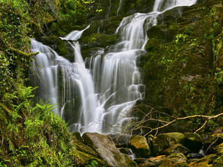 Torc waterfall in Killarney National Park, Ireland