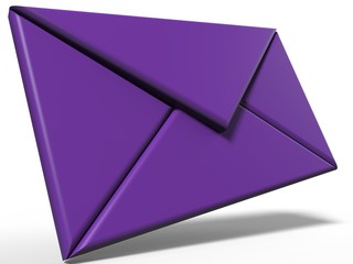 MAIL. 3D illustration. 3D CG.