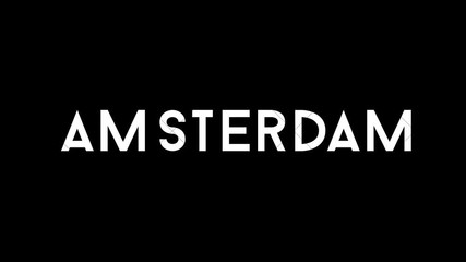 Amsterdam Title / Text Animation