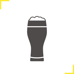 Beer glass icon