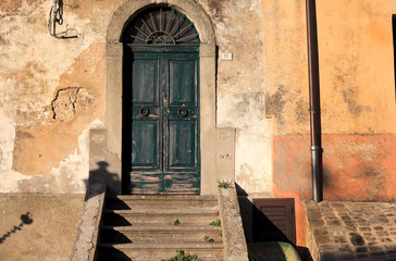 Fototapeta na wymiar Italia. Borgo di Monte Cerignone