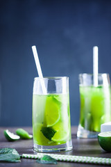 Matcha Mint Iced Tea