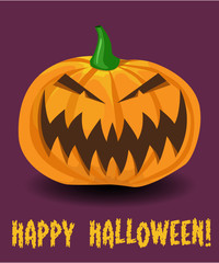 halloween evil pumpkin 