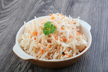 Fermented cabbage