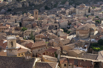 Fototapeta na wymiar municipio medieval de Daroca en la región de Aragón, España
