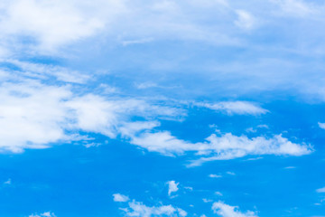 blue sky with cloud closeup Blue sky with clouds background blue sky background with tiny clouds Sky daylight. Natural sky composition. Element of design.