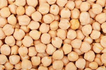 Close up of chickpea
